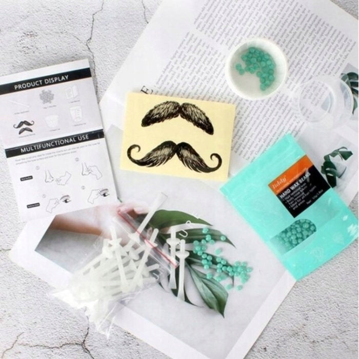 EAR NOSE WAX SET FOR WOMEN MEN SPATULA APPLICATORS Packaging status original