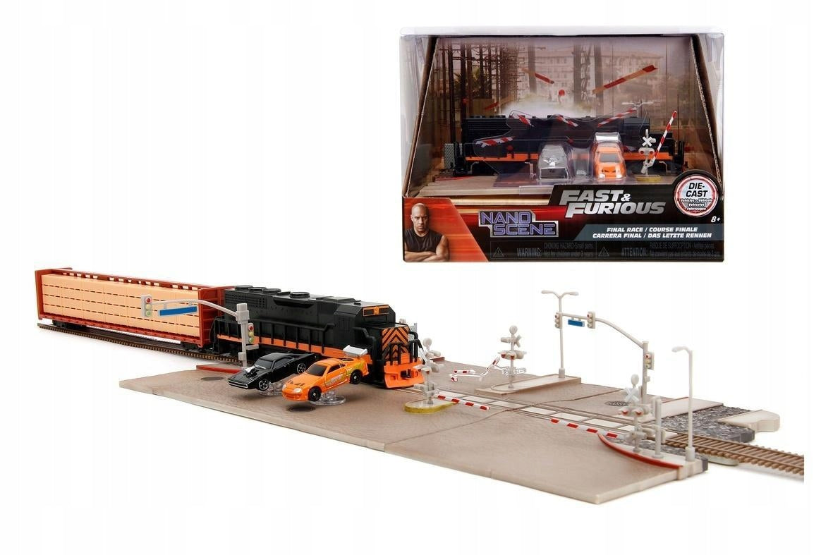 EATS F&F DIORAMA RACE WITH TRAIN