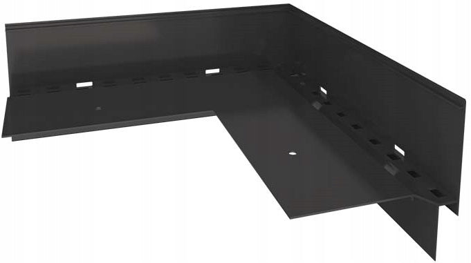 EAVES PROFILE STRAIGHT W60 200 CM RAL 7024 RENOPLAST Product height 11.23 cm