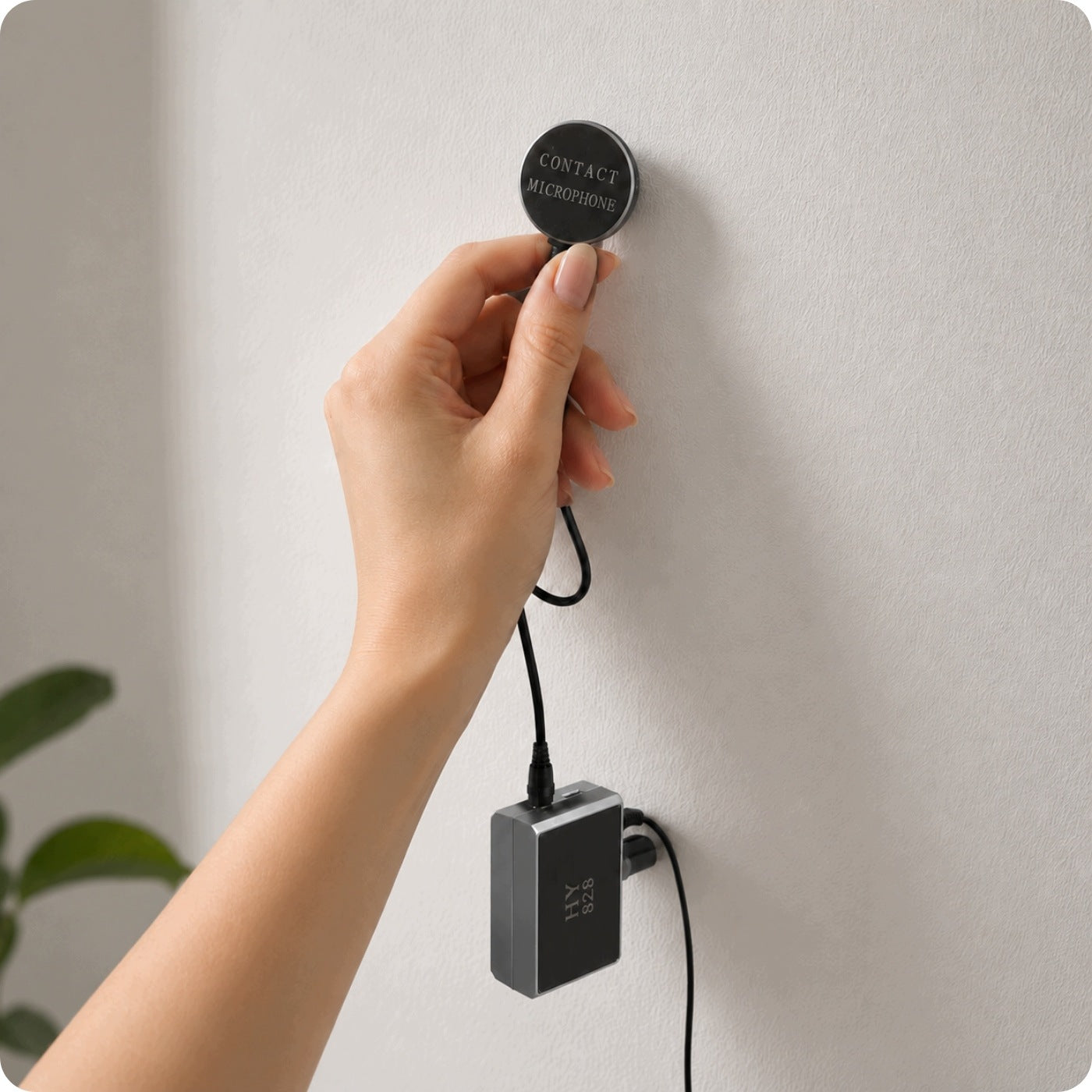 EAVESDROPPING THROUGH THE WALL STETHOSCOPIC SEISMIC FLOOR SPY MICROPHONE Brand Spreest
