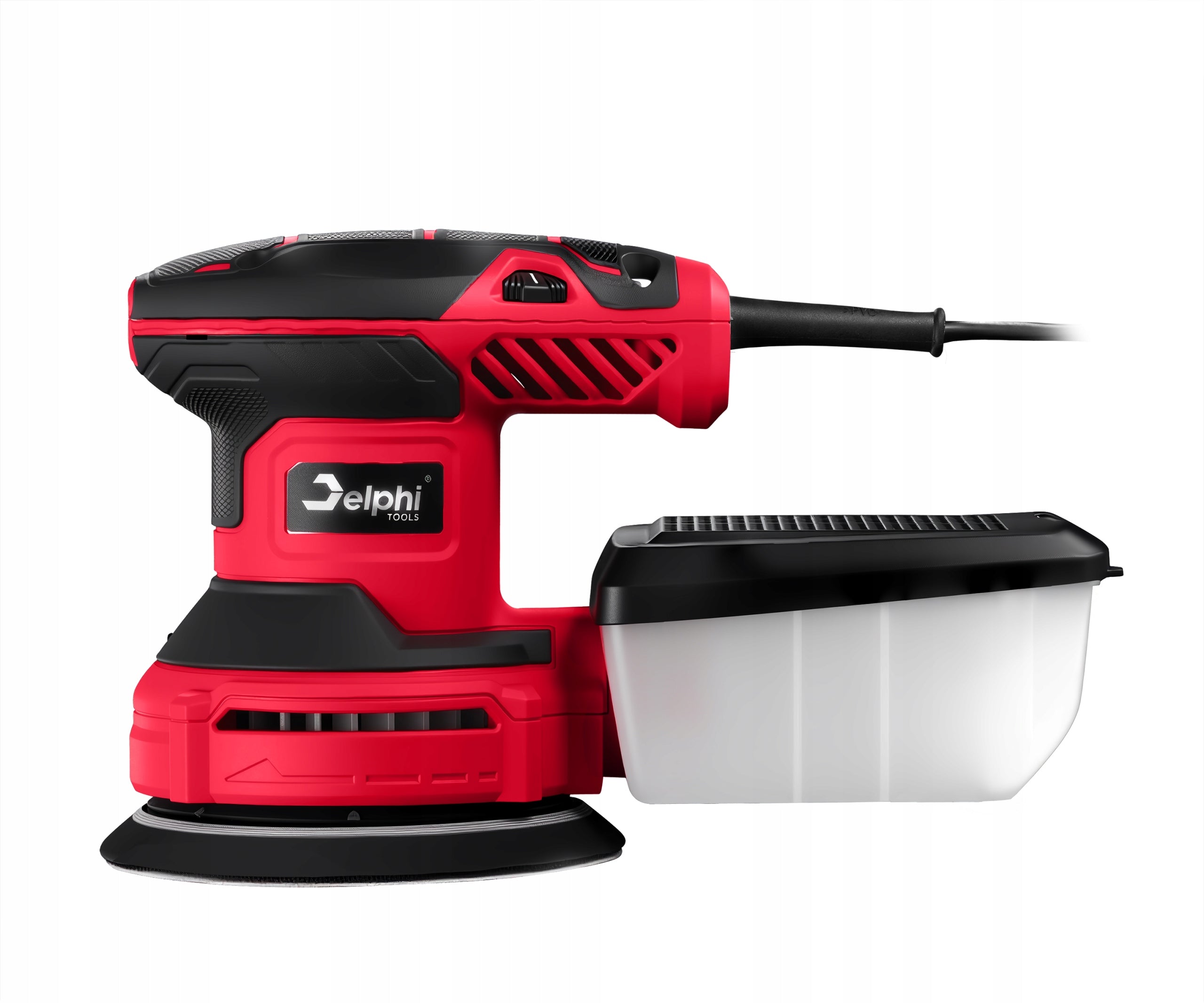 ECCENTRIC OSCILLATING ELECTRIC WOOD GRINDER WITH 125 mm ADJUSTMENT Brand Delphi tools
