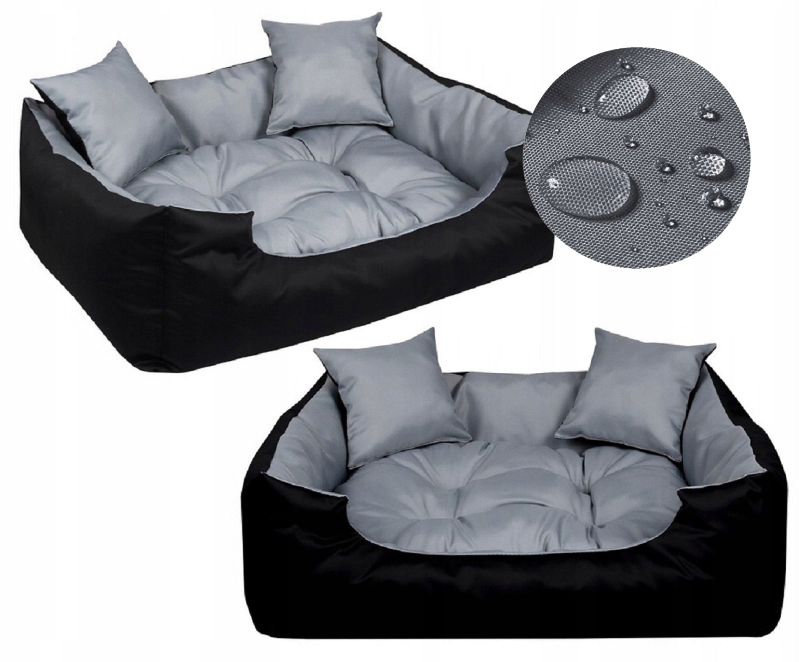 ECCO dog bed waterproof rectangular different colors 130x105 cm XXL