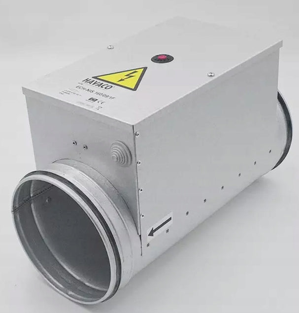 ECH 160 ELECTRIC DUCT HEATER 160 3 kW Manufacturer code ECH 160/3
