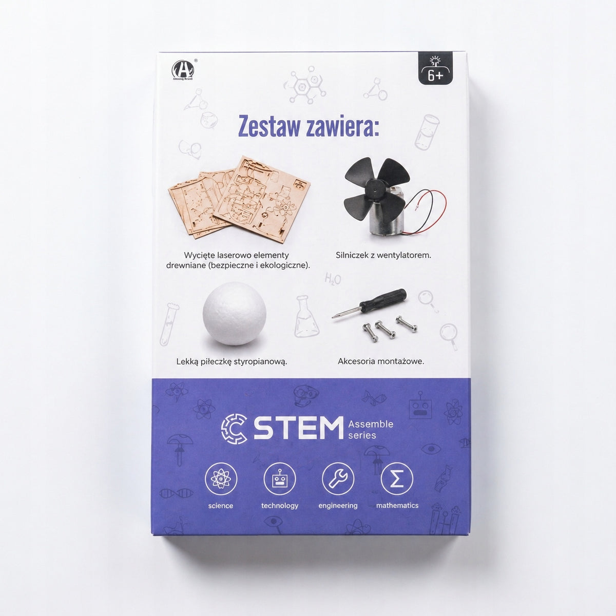 EDUCATIONAL BLOCKS FOR FOLDING STEM LEVITATION BALL GIFT CHILDREN TOY Packaging status original