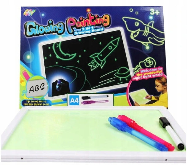 EDUCATIONAL BOARD LIGHT PAINTING 2IN1 TEMPLATES Manufacturer code DHYM993