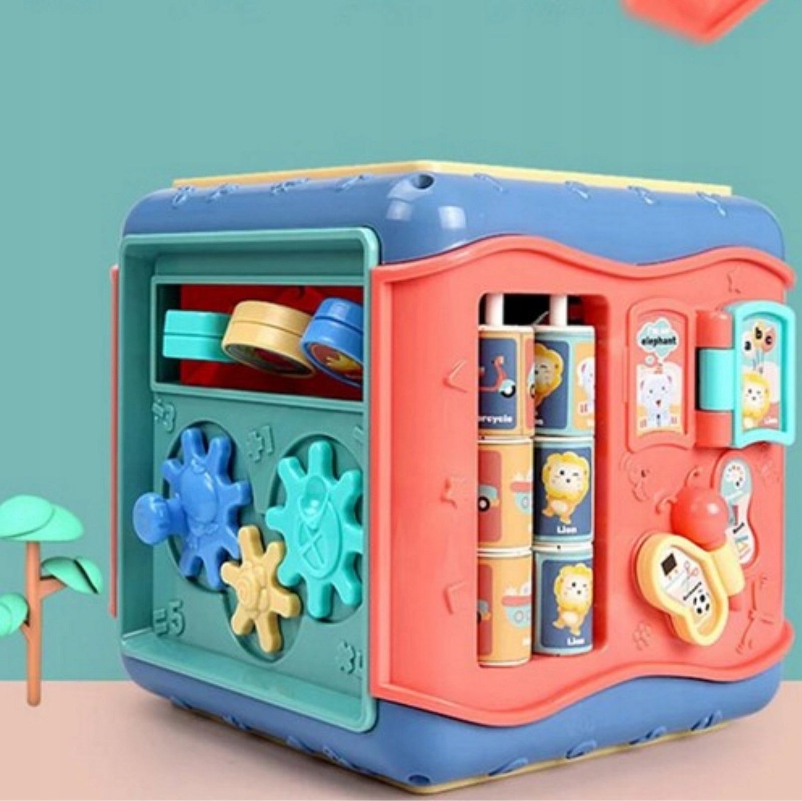 EDUCATIONAL CUBE 8in1 SENSOR SORTER CUBE FOR KIDS MONTESSORI UKŁ Manufacturer code MULTIKOSTKA UKŁADANKA DLA DZIECI QL93989