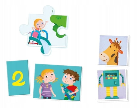 EDUCATIONAL GAME 8-IN-1 GAME SET CLEMENTONI TEACHES AND ENTERTAINS Brand Clementoni