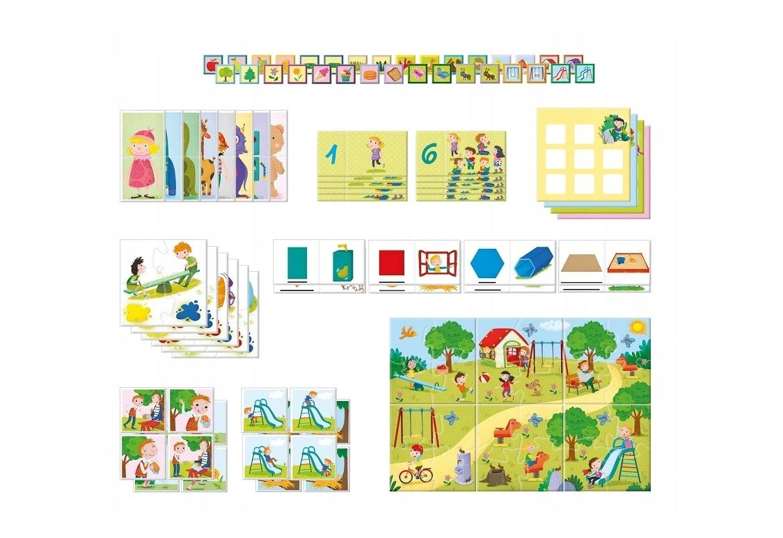 EDUCATIONAL GAME 8-IN-1 GAME SET CLEMENTONI TEACHES AND ENTERTAINS Manufacturer code 50089