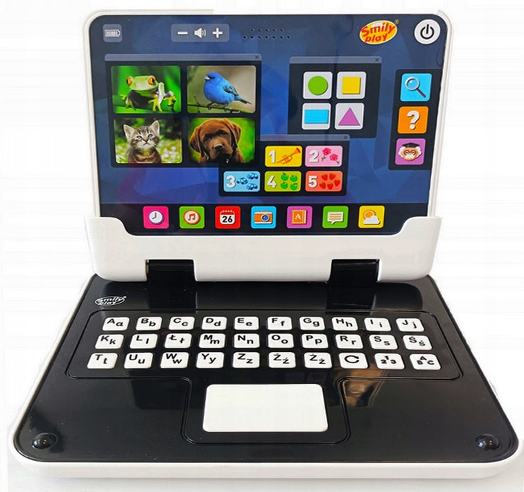 EDUCATIONAL LAPTOP FOR CHILDREN Smily Play Tablet 2in1 Interactive 18 m+ Manufacturer code interaktywna zabawka dla dziecka edukacyjna