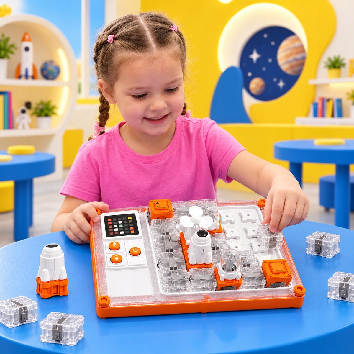 EDUCATIONAL LOGIC MAZE FOR CHILDREN WITH LIGHT AND SOUND Packaging status original