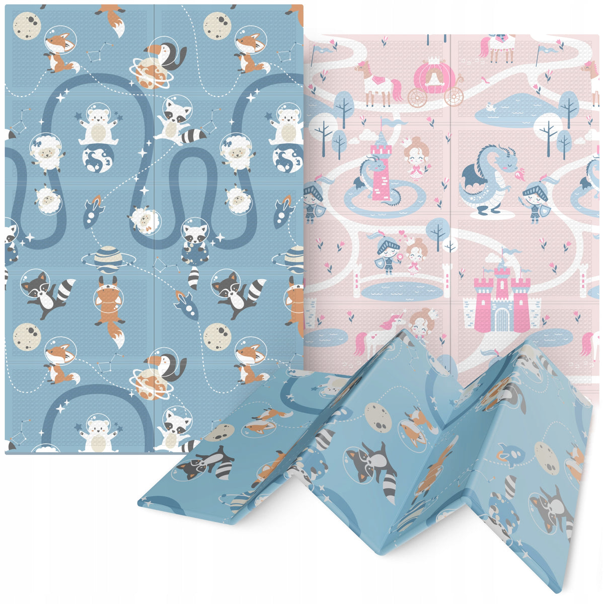 EDUCATIONAL MAT FOR BABIES FOAM DOUBLE-SIDED FOR CHILDREN XPE 180x120cm