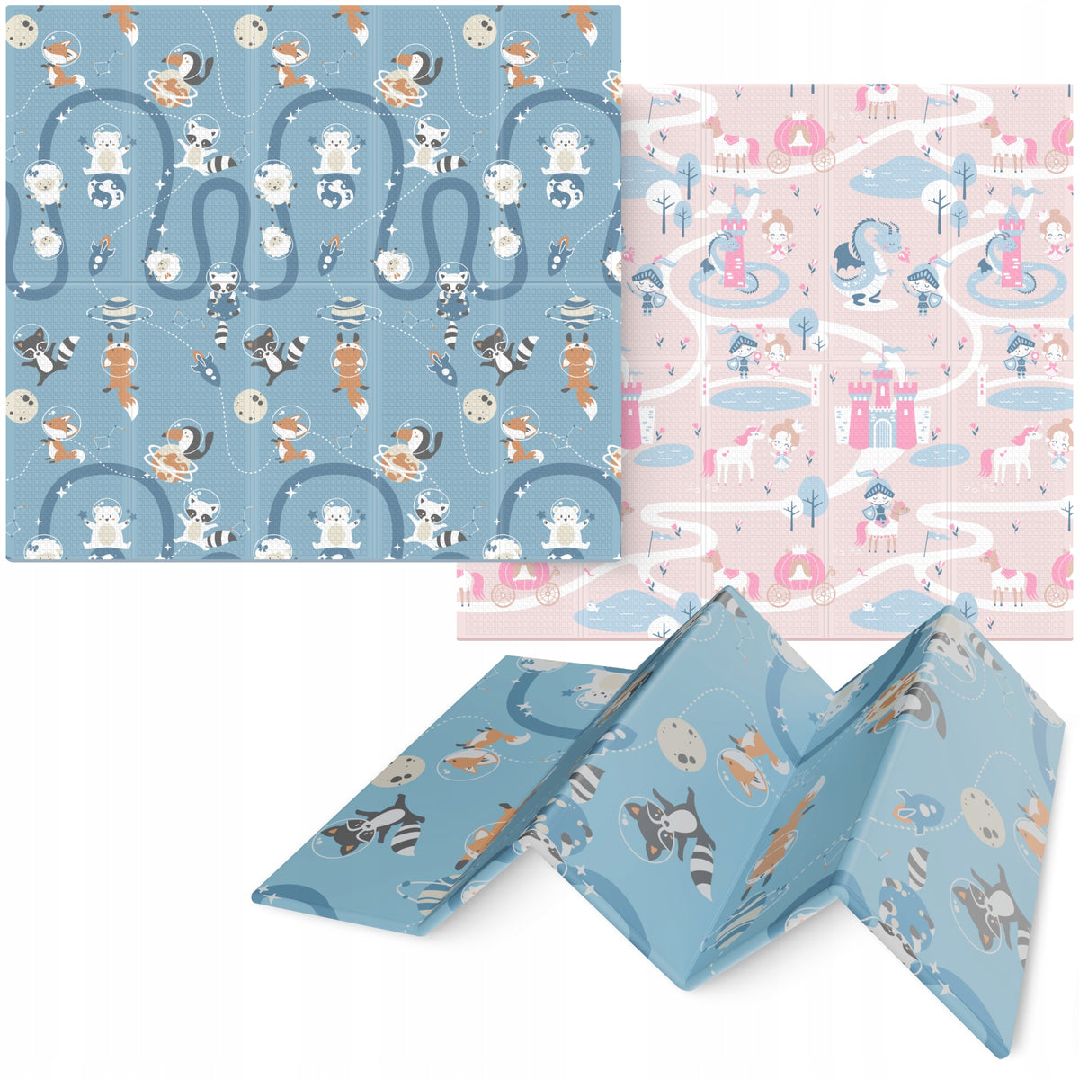 EDUCATIONAL MAT FOR BABIES FOAM DOUBLE-SIDED FOR CHILDREN XPE 200x180cm