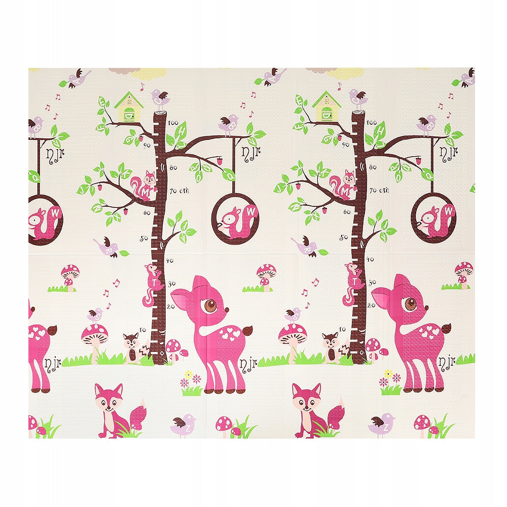 EDUCATIONAL MAT FOR BABIES INTERACTIVE FOAM DOUBLE-SIDED 200X180 XPE EAN (GTIN) 5907745915086