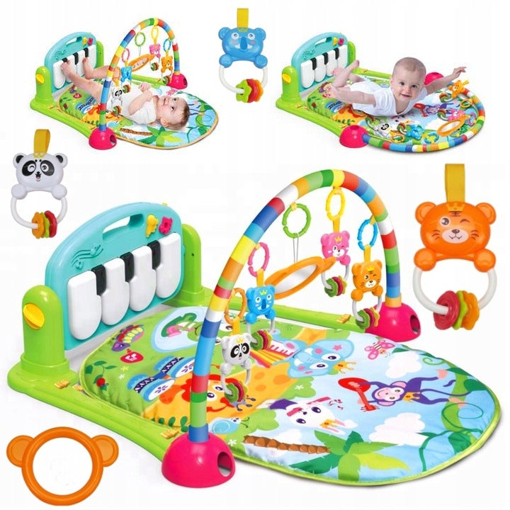 EDUCATIONAL MAT FOR BABIES PIANO INTERACTIVE TOYS 0+ RATTLES Manufacturer code Y50G