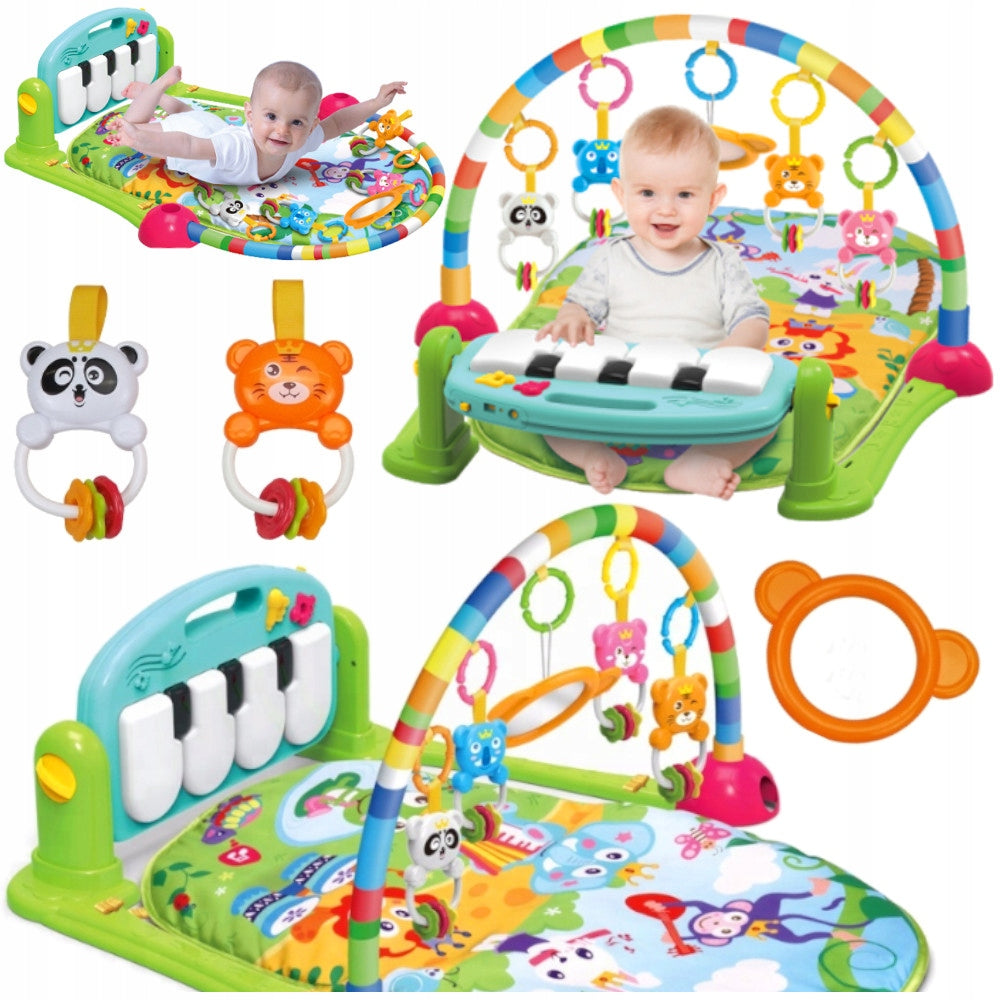 EDUCATIONAL MAT FOR BABIES PIANO INTERACTIVE TOYS 0+ RATTLES
