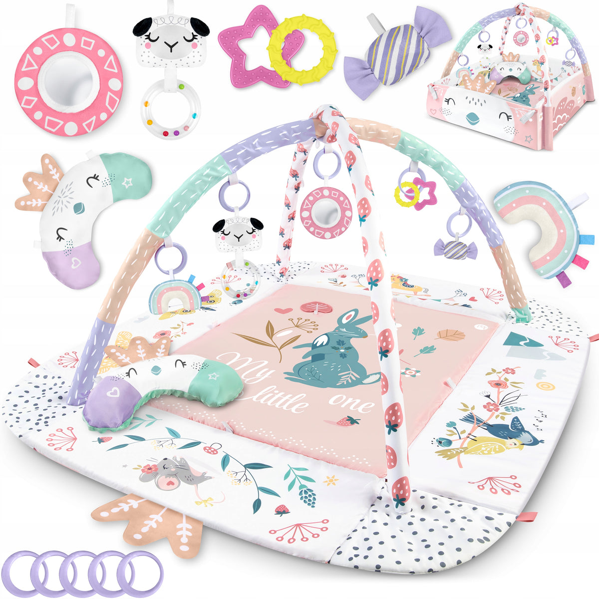 EDUCATIONAL MAT INTERACTIVE NUKIDO FOR CHILDREN LARGE 3in1 FREEBIE PILLOW