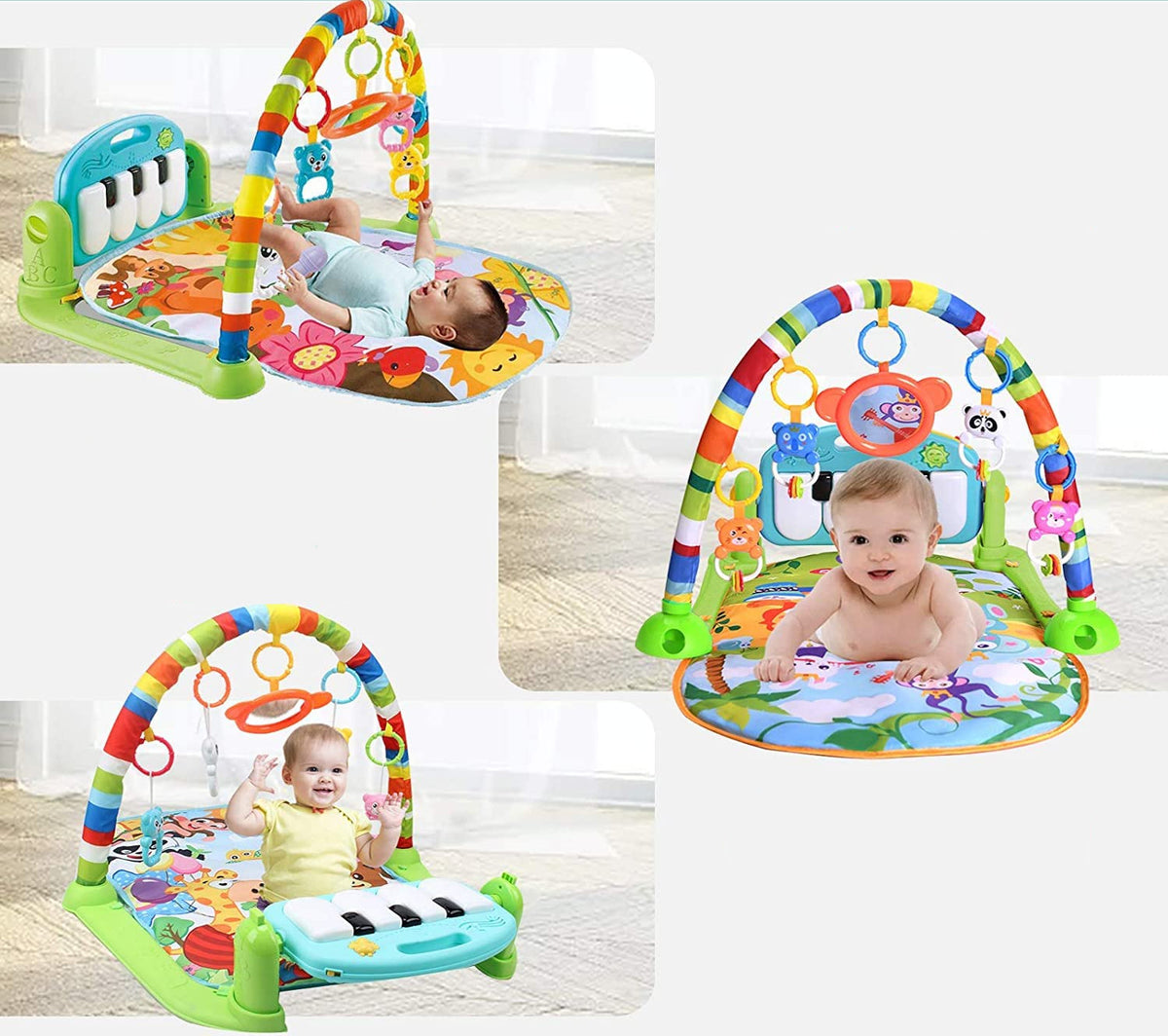 EDUCATIONAL MAT INTERACTIVE PIANO RATTLE TOYS FOR CHILDREN GIFT Packaging status original