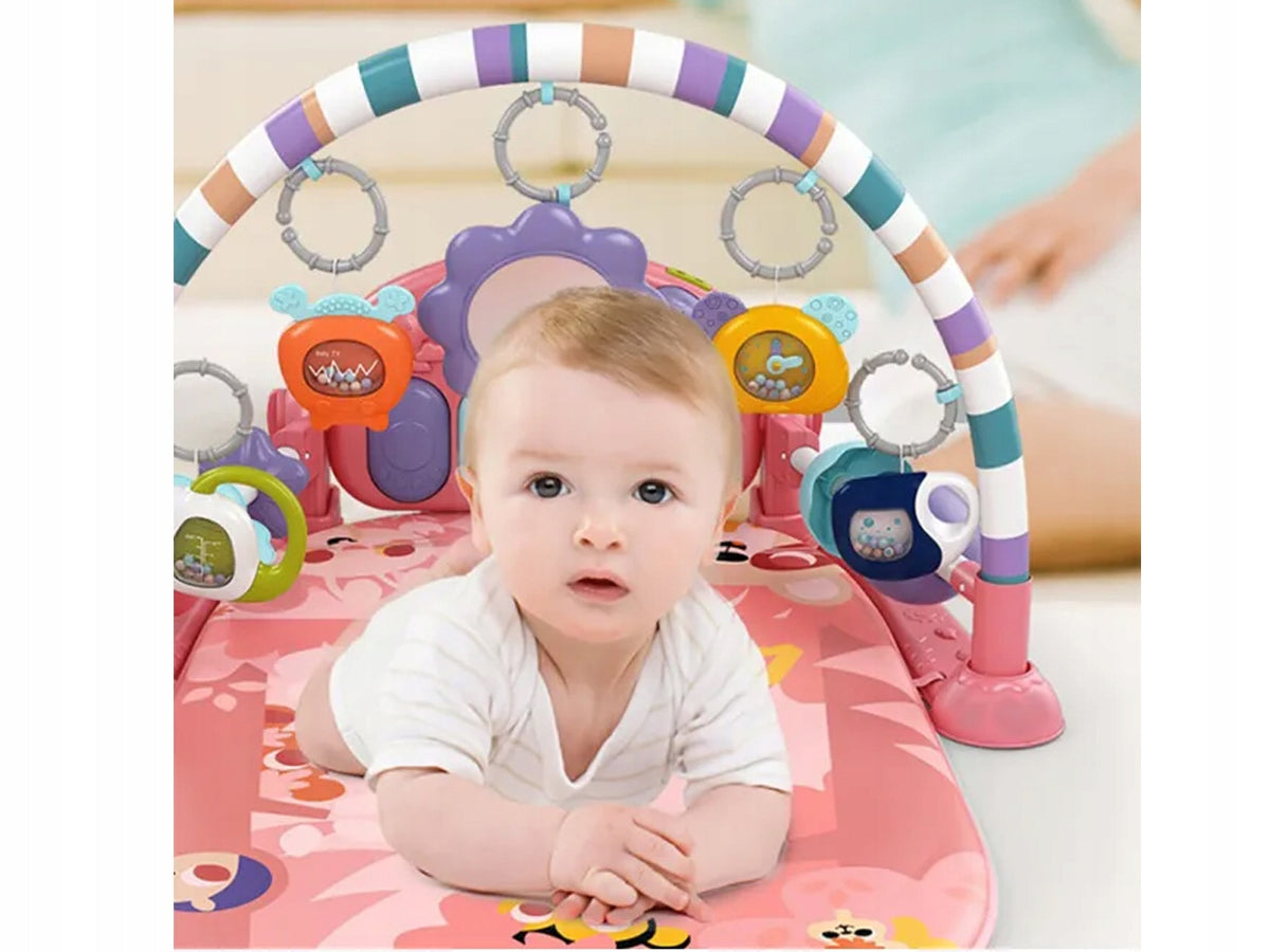 EDUCATIONAL MAT PIANO FOR PLAYING Sound RATTLES TEETHERS FOR BABIES Brand MalPlay