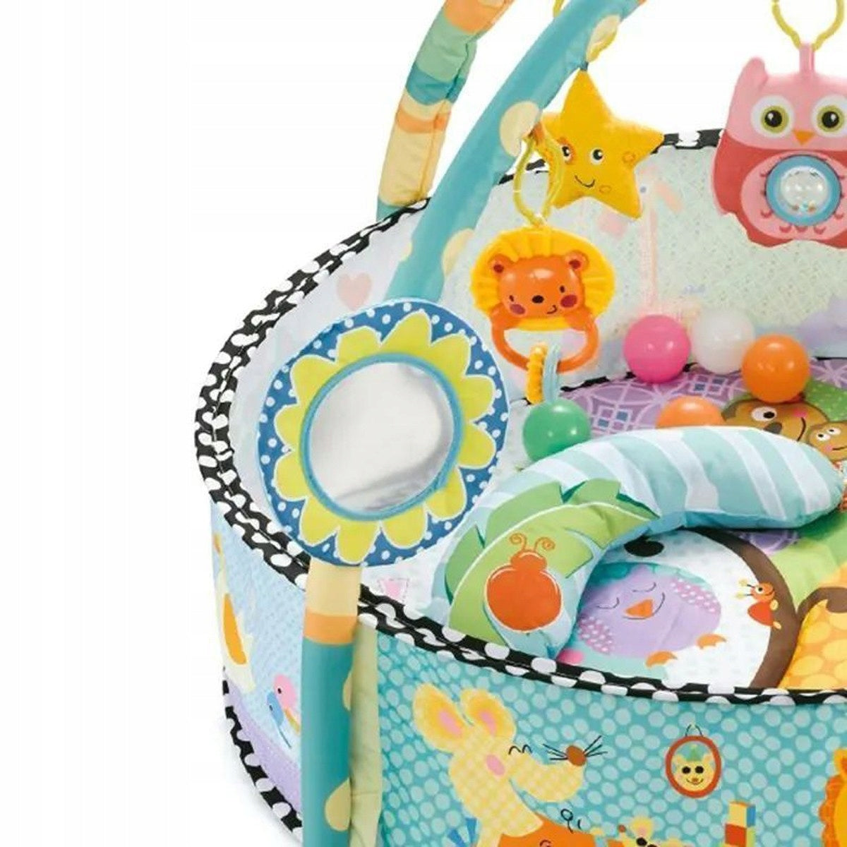 EDUCATIONAL MAT PLAYPEN WITH BALLS FOR BABIES LARGE INTERACTIVE SOFT Manufacturer code 25169