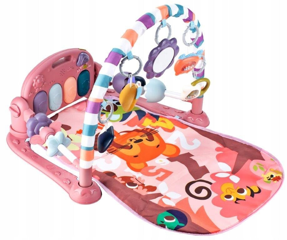 EDUCATIONAL MAT WALKER PUSHER 2in1 Interactive Infant Rattles