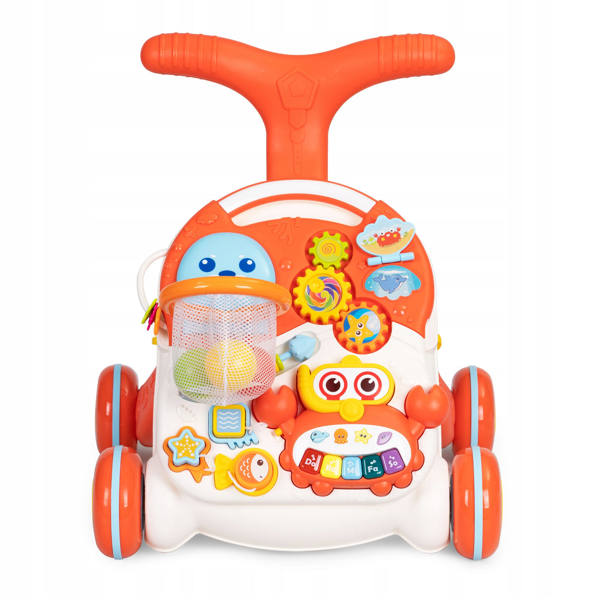 EDUCATIONAL PUSHER AND TABLE 2IN1 LED SOUNDS +12m Brand Huanger