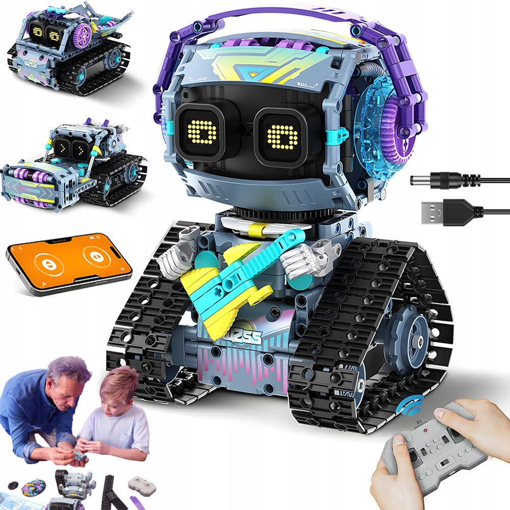 EDUCATIONAL ROBOT 3IN1 433 EL PROGRAMMING REMOTE CONTROL 2.4GHZ