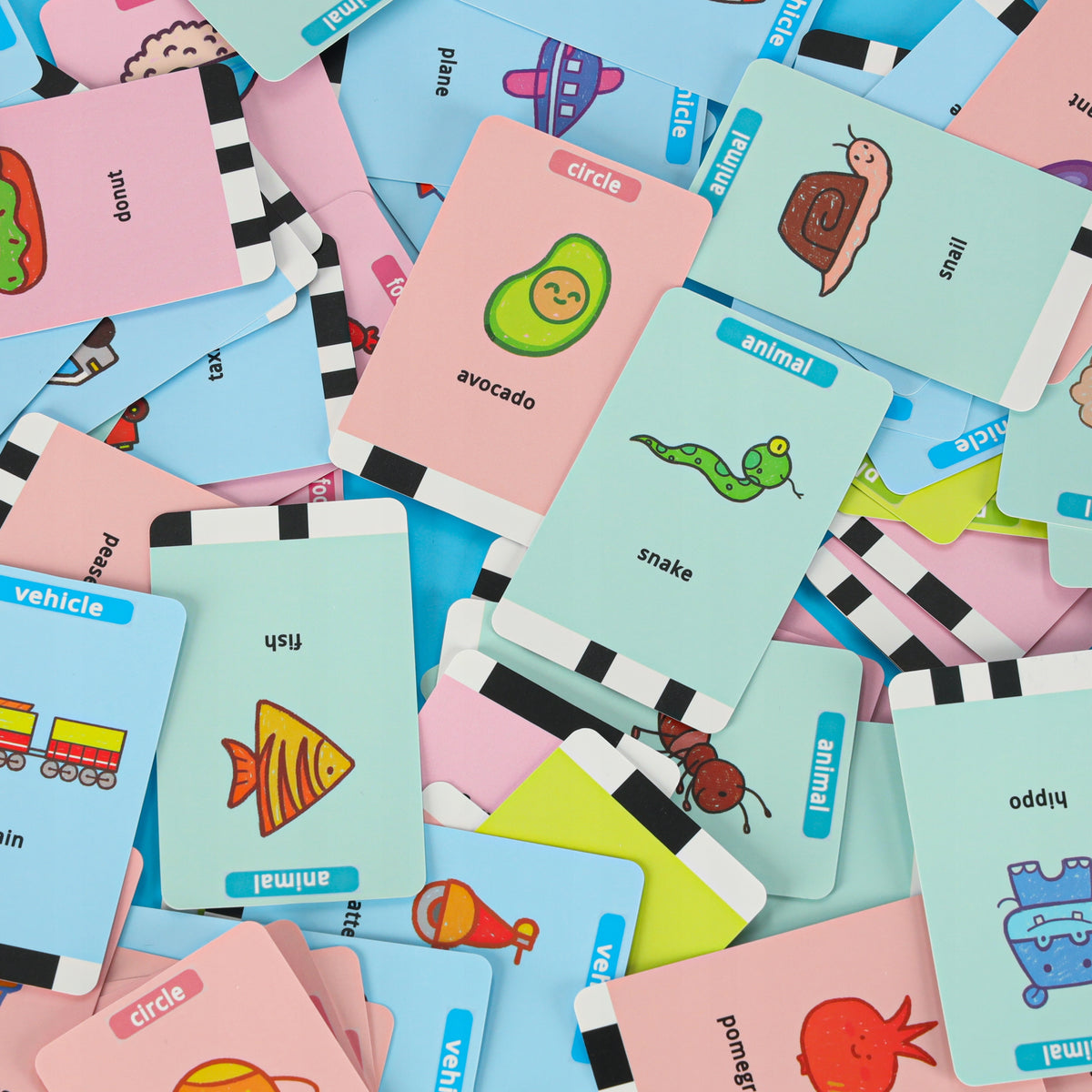 EDUCATIONAL ROBOT FOR LEARNING DRAWING AND ENGLISH SET OF 100 CARDS PINK Brand Ikonka