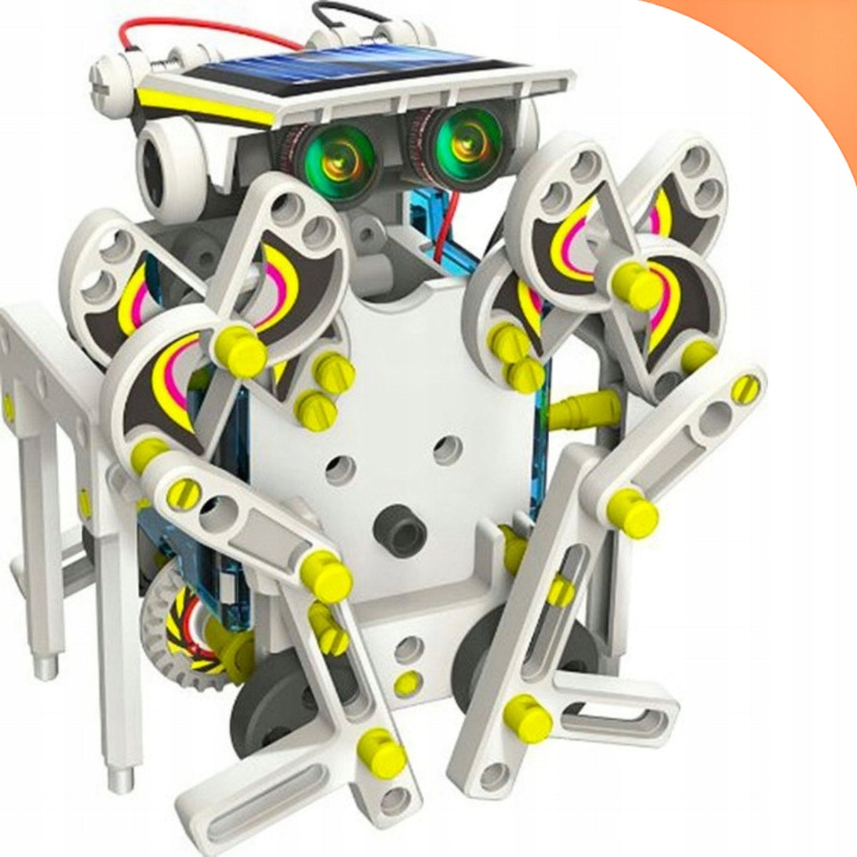 EDUCATIONAL SOLAR ROBOT SET XXL CONSTRUCTION 14in1 FOR BUILDER Packaging status original