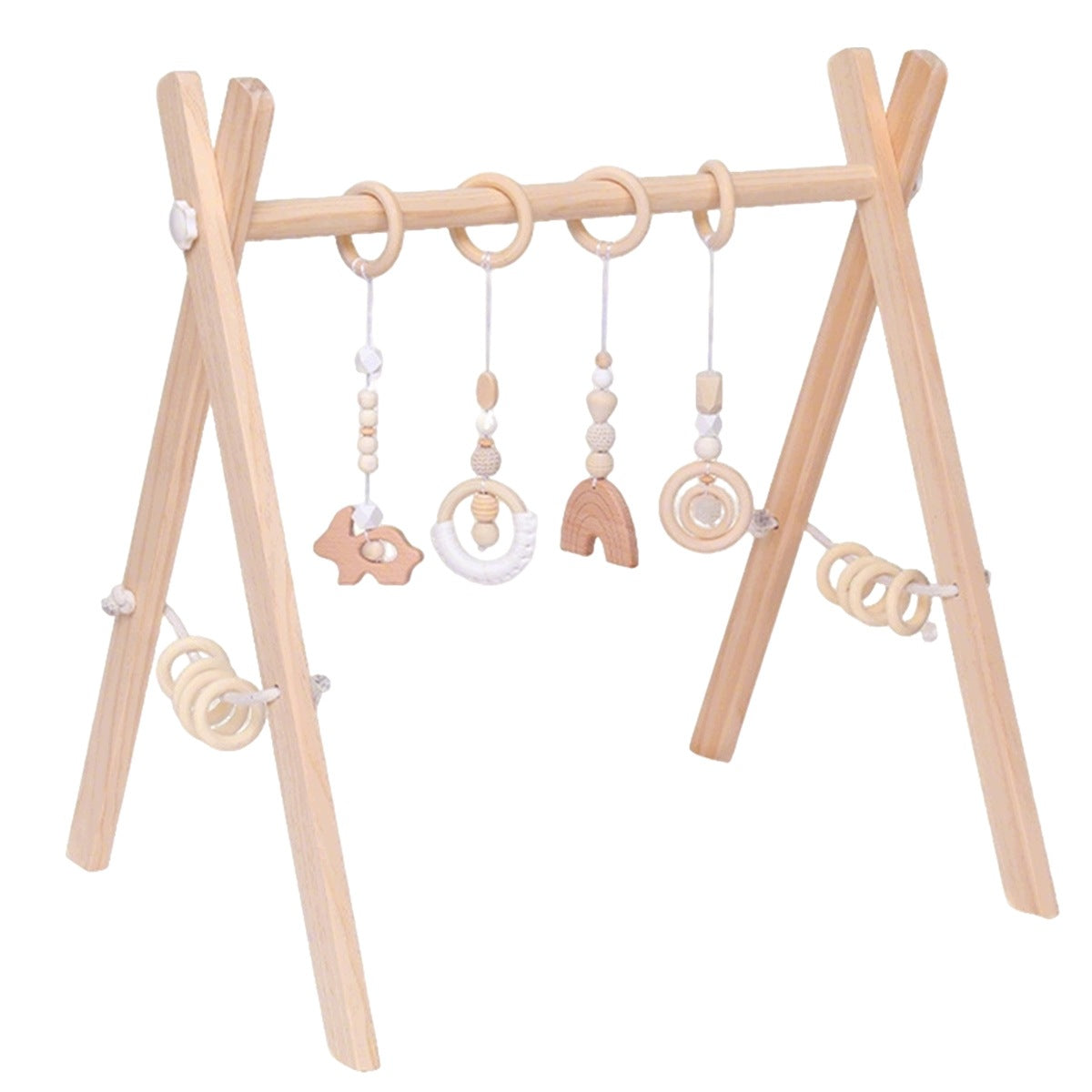 EDUCATIONAL STAND SET + 4 PENDANTS, BABY GYM Brand no brand