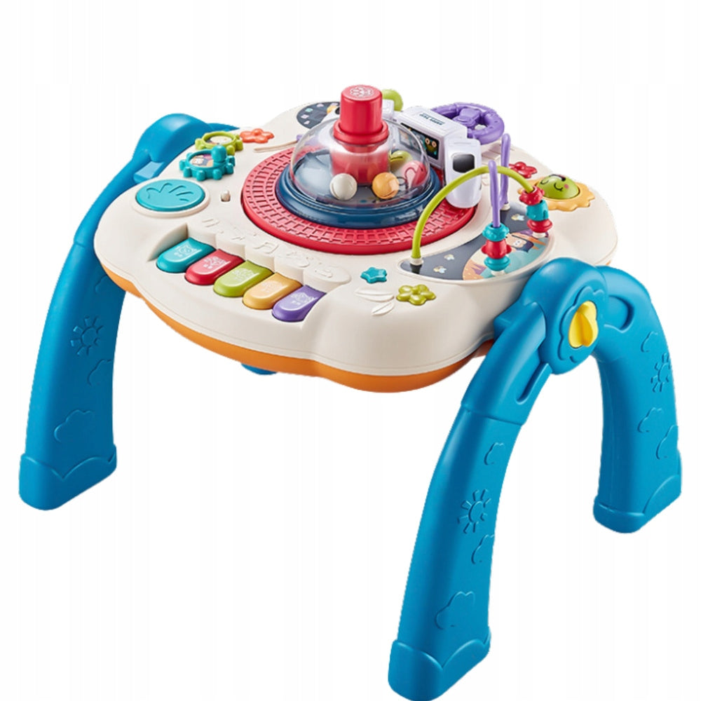 EDUCATIONAL TABLE 2IN1 FOR CHILDREN INTERACTIVE FOR BLOCKS Lean Toys Brand LEAN Toys