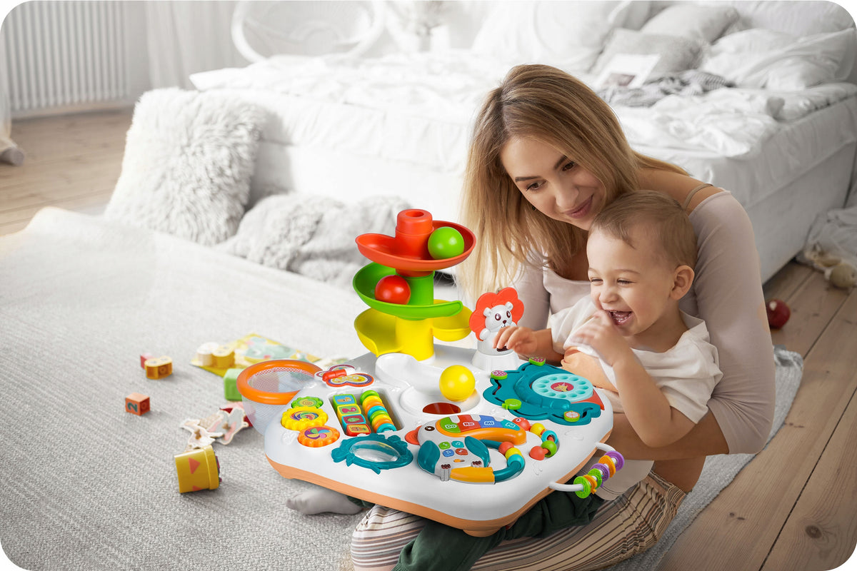 EDUCATIONAL TABLE INTERACTIVE 2in1 BOARD MUSIC PANEL MUSIC RICOKIDS Brand RicoKids