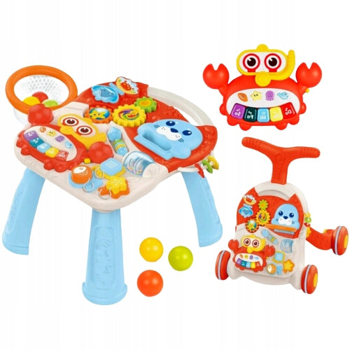 EDUCATIONAL TABLE INTERACTIVE 2in1 BOARD MUSIC
