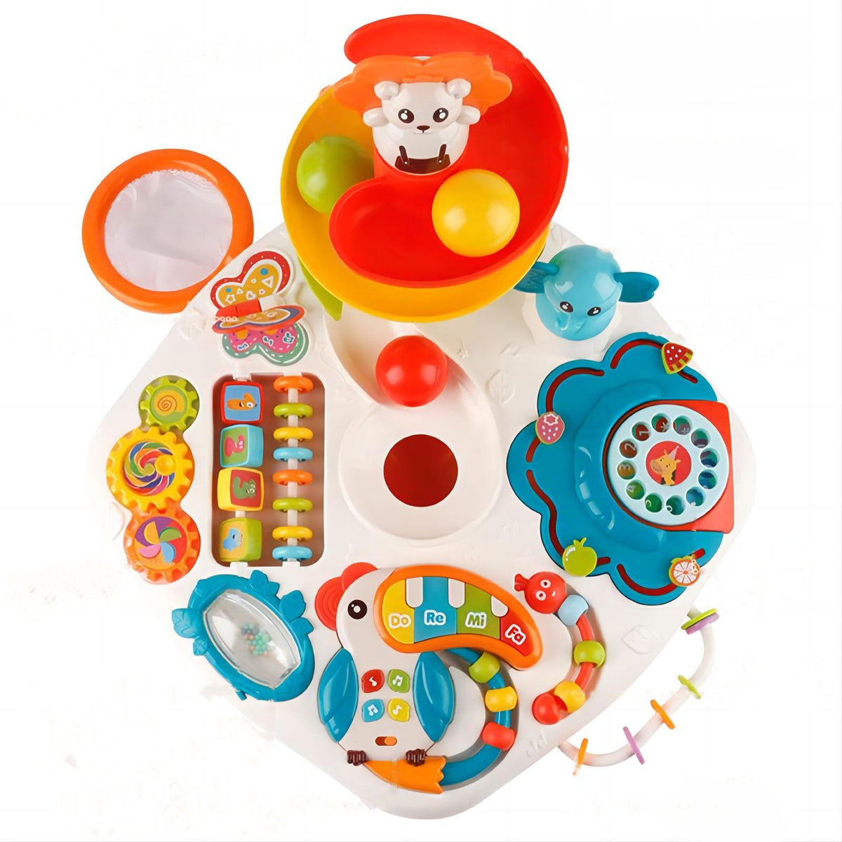 EDUCATIONAL TABLE INTERACTIVE MULTIFUNCTIONAL BALL TRACK SLIDE BALLS Kid's age 18＋ months