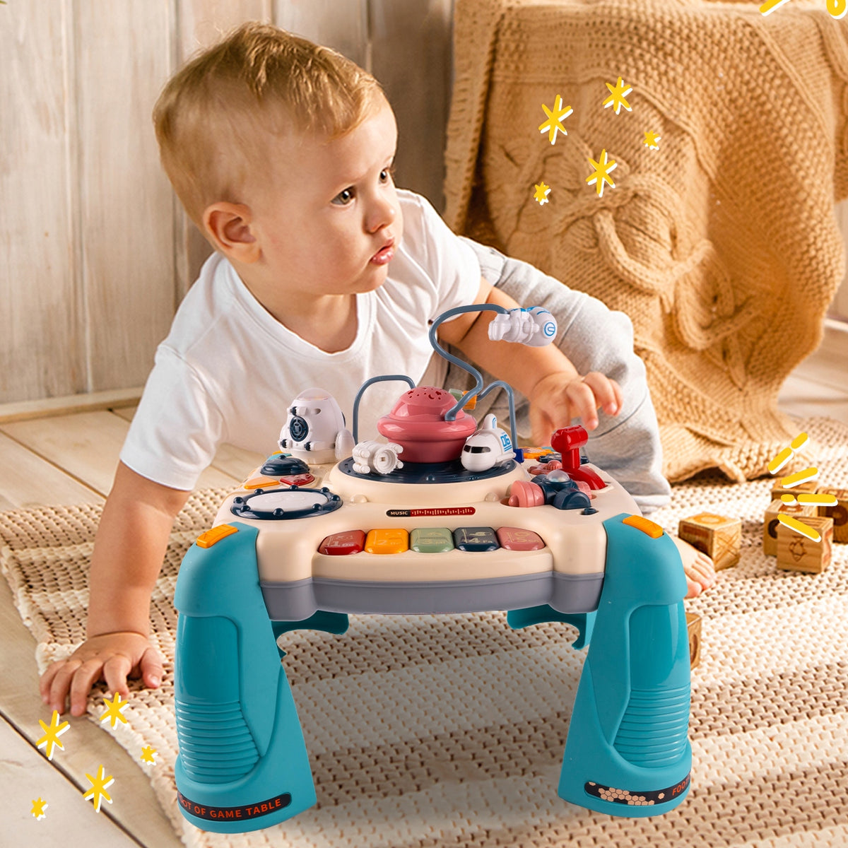 EDUCATIONAL TABLE INTERACTIVE MUSIC PANEL PIANO 2IN1 FOR CHILDREN Manufacturer code 112459