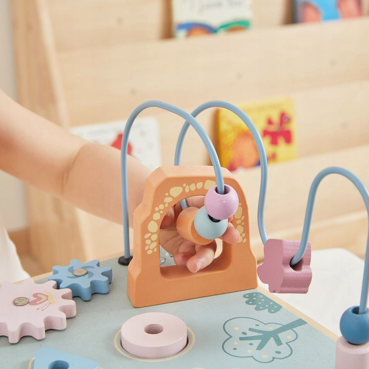 EDUCATIONAL TABLE INTERACTIVE MUSICAL WOODEN MONTESSORI VIGA POLARB Manufacturer code 44083