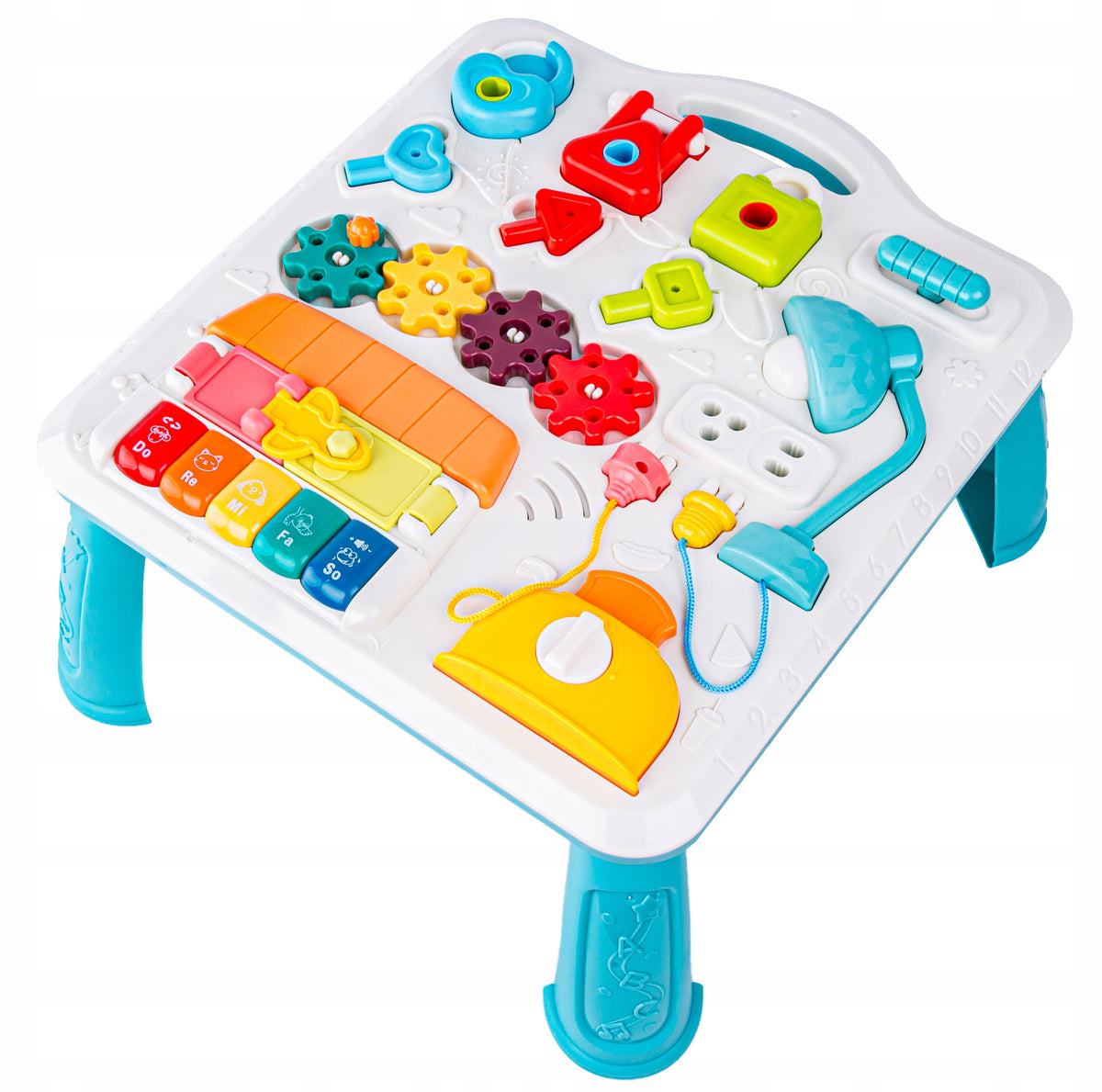 EDUCATIONAL TABLE Interactive Sensory Manipulation Board Keyboard Brand ChRLD
