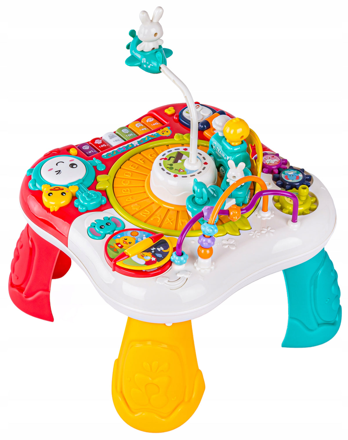 EDUCATIONAL TABLE PIANO CLOTHES MELODIES PHONE Airplane Queue Headband