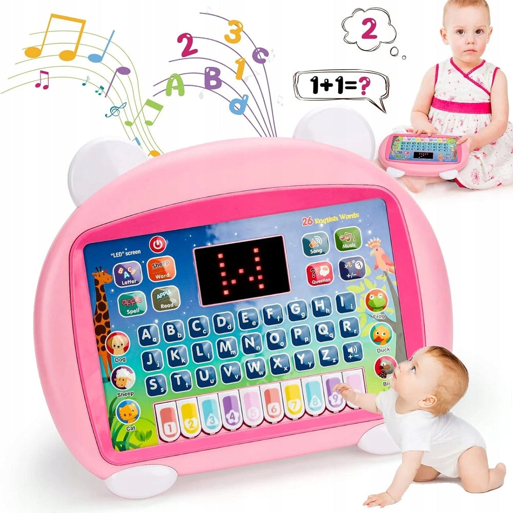 EDUCATIONAL TABLET FOR CHILDREN WITH 8 MODES OF LEARNING MATHEMATICS ALPHABET Packaging status original
