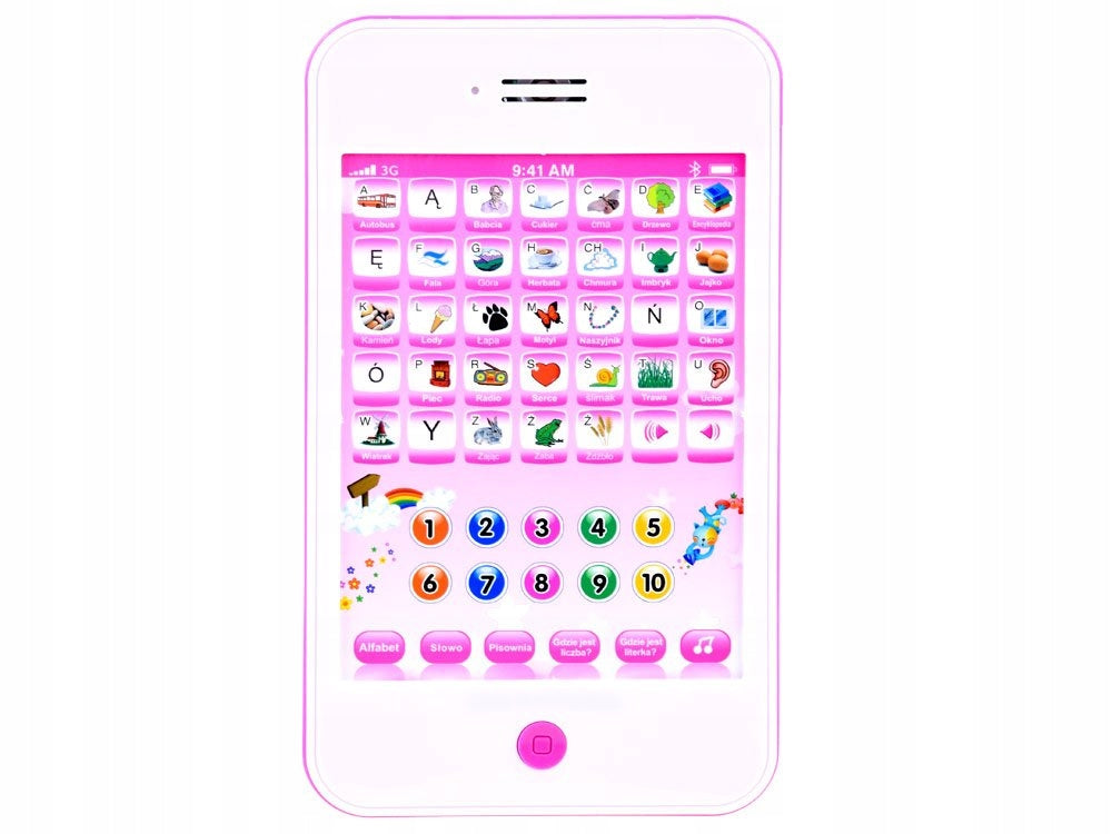 EDUCATIONAL TABLET FOR CHILDREN in Polish Manufacturer code MA0176