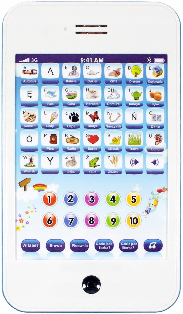 EDUCATIONAL TABLET for children ALPHABET 1730