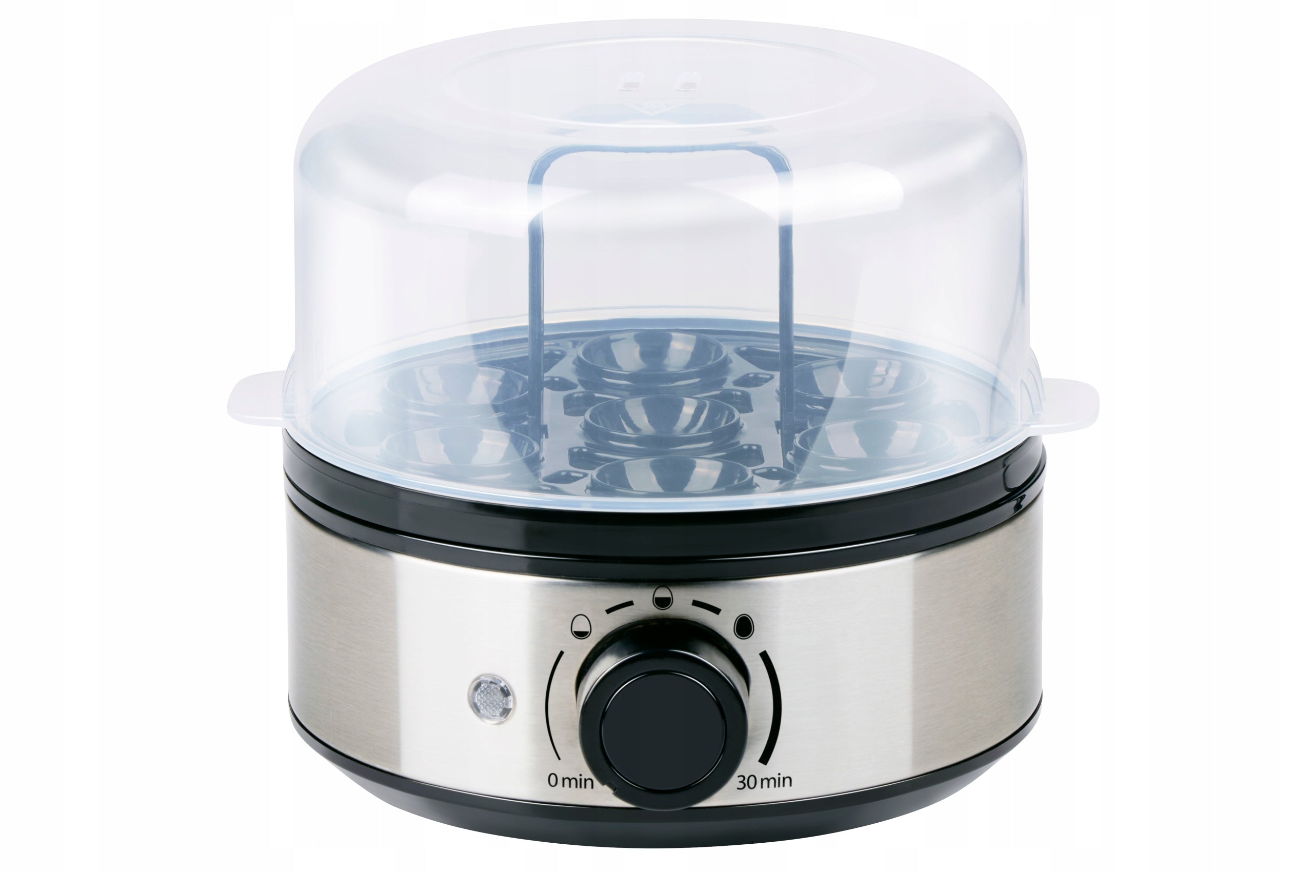 EGG COOKER ALPINA FOR 7 EGGS 400W STAINLESS STEEL REMOVABLE TRAY TIMER SCOOP Packaging status original