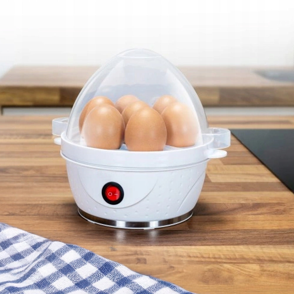 EGG COOKER ELECTRIC COOKING MACHINE 7 EGGS WHITE 380W - QUALITY Brand no brand