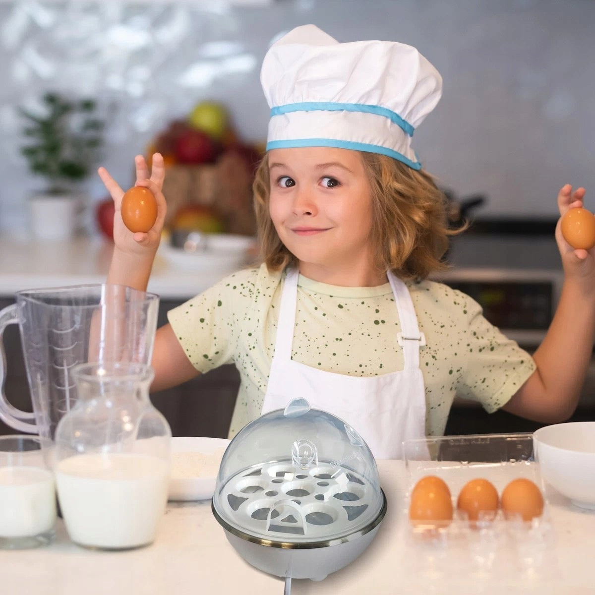EGG COOKER ELECTRIC EGG COOKER NON-STICK FOR 7 EGGS Brand no brand