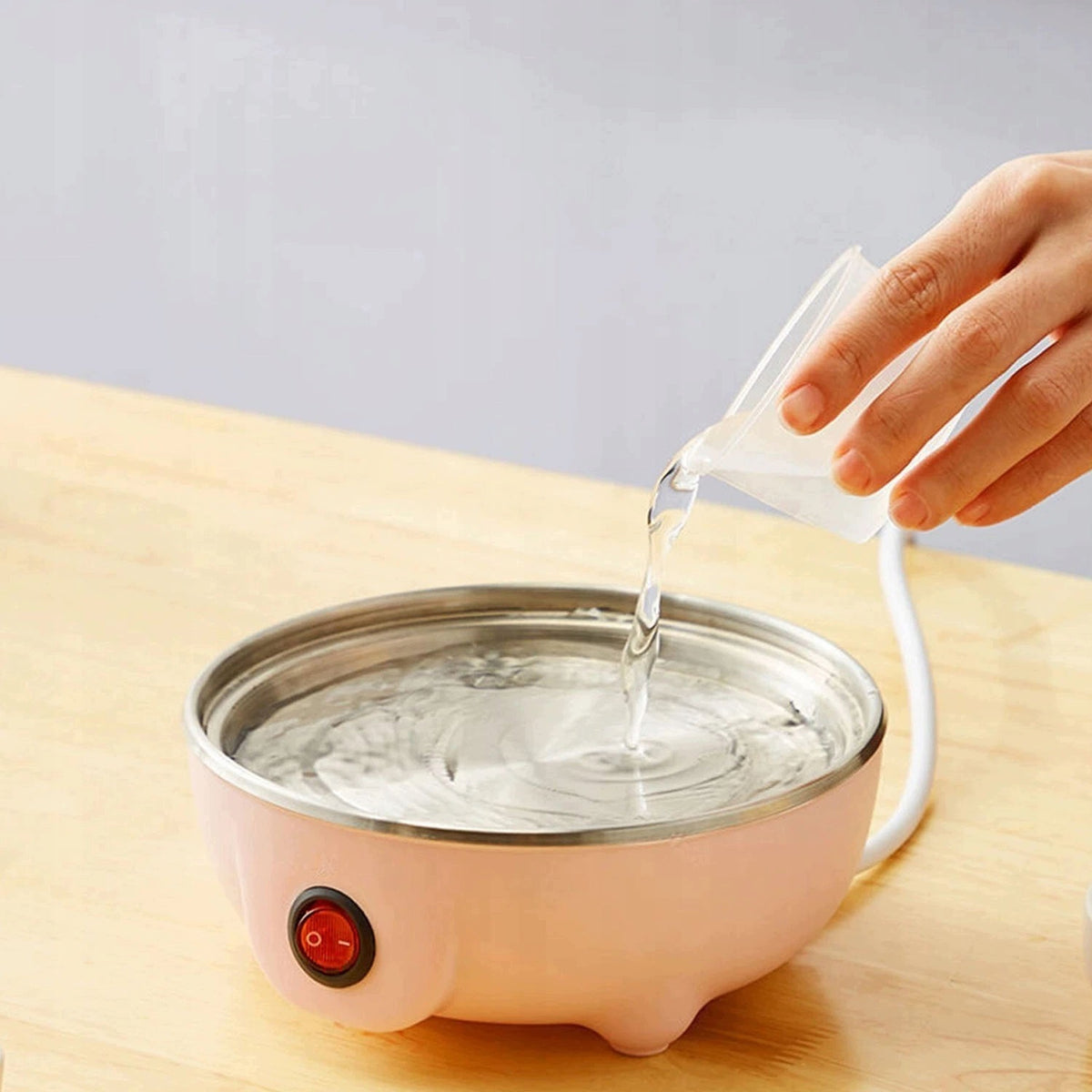 EGG COOKER FOR 7 EGGS ELECTRIC DEVICE AUTOMATIC SOFT Brand no brand
