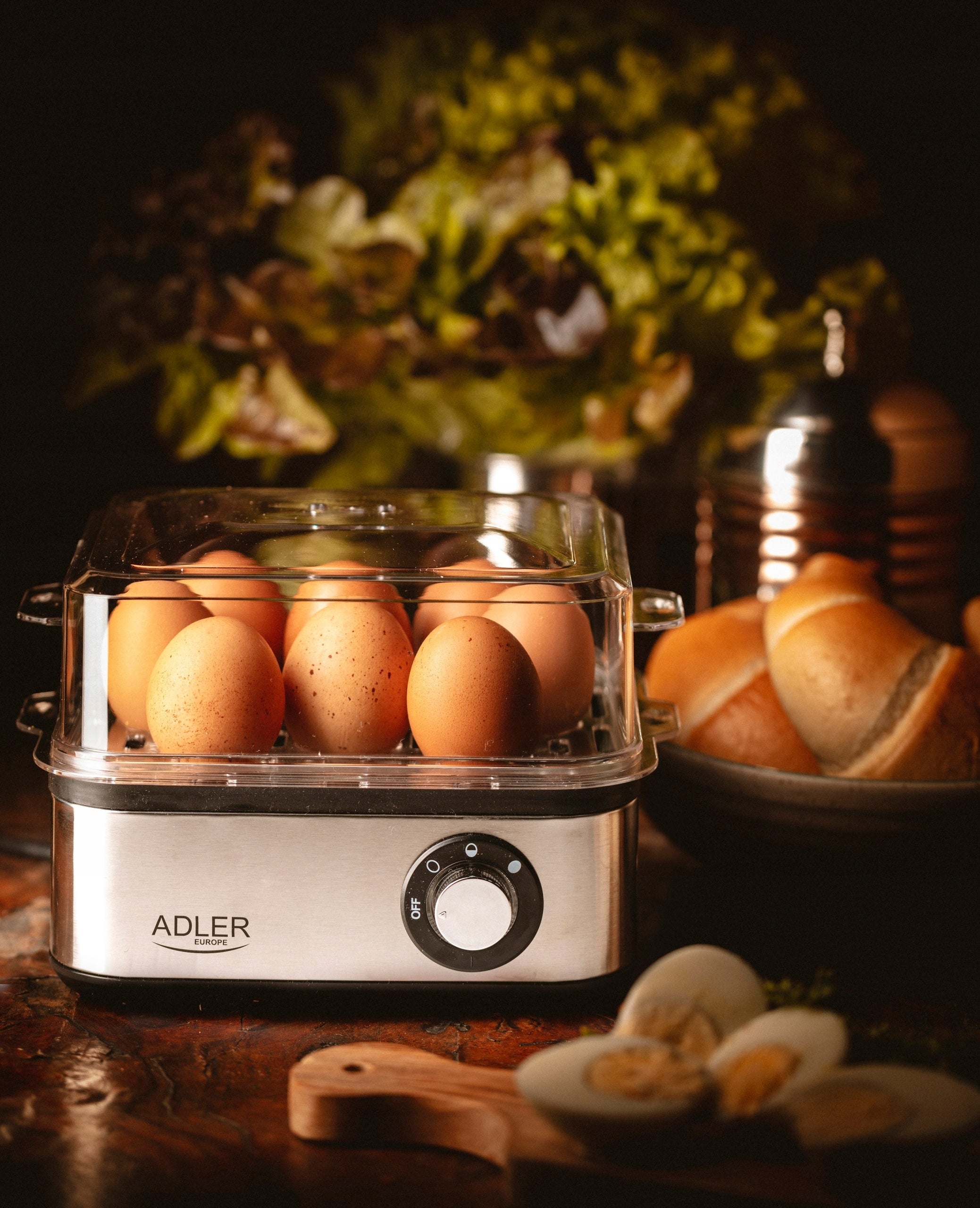 EGG COOKER FOR 8 EGGS EGG COOKER MACHINE 800W TIMER Manufacturer code JAJOWAR na 8 JAJEK MINUTNIK MASZYNKA
