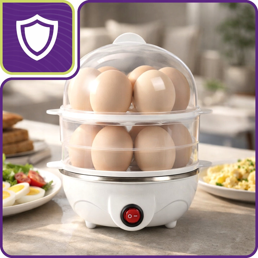 EGG COOKER Steamed VEGETABLE EGGS MACHINE 14 eggs Packaging status original
