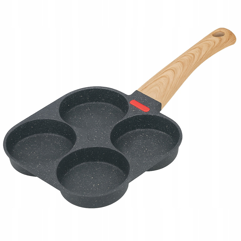 EGG PAN 4 HOLES FOR EGGS PLANTED PANCAKES OMELETS Manufacturer code PATELNIA04
