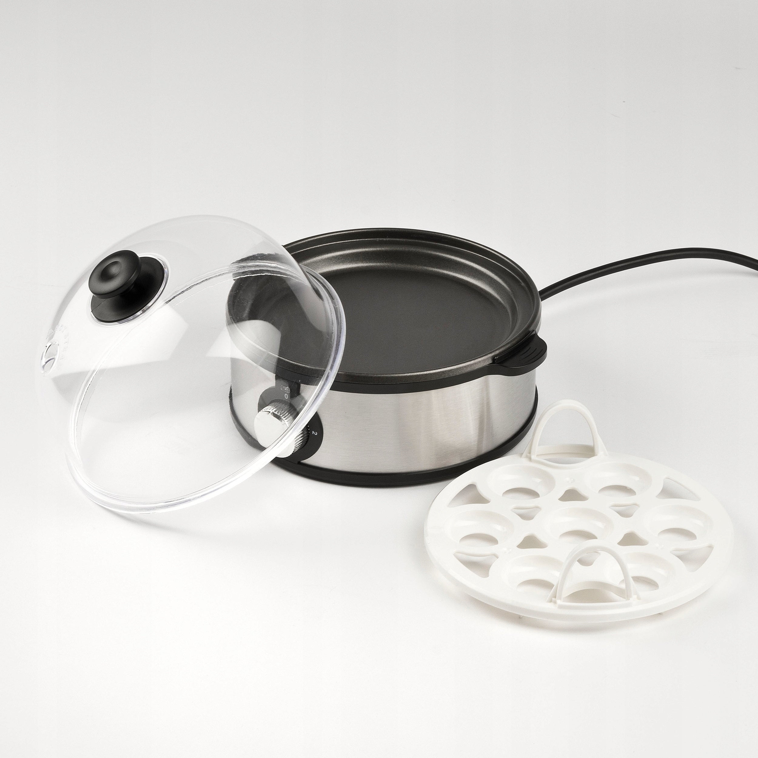 EGGS UP TO 7 EGGS 3 DEGREES HARDNESS LEVEL 400W eggcooker automatic Brand Girmi