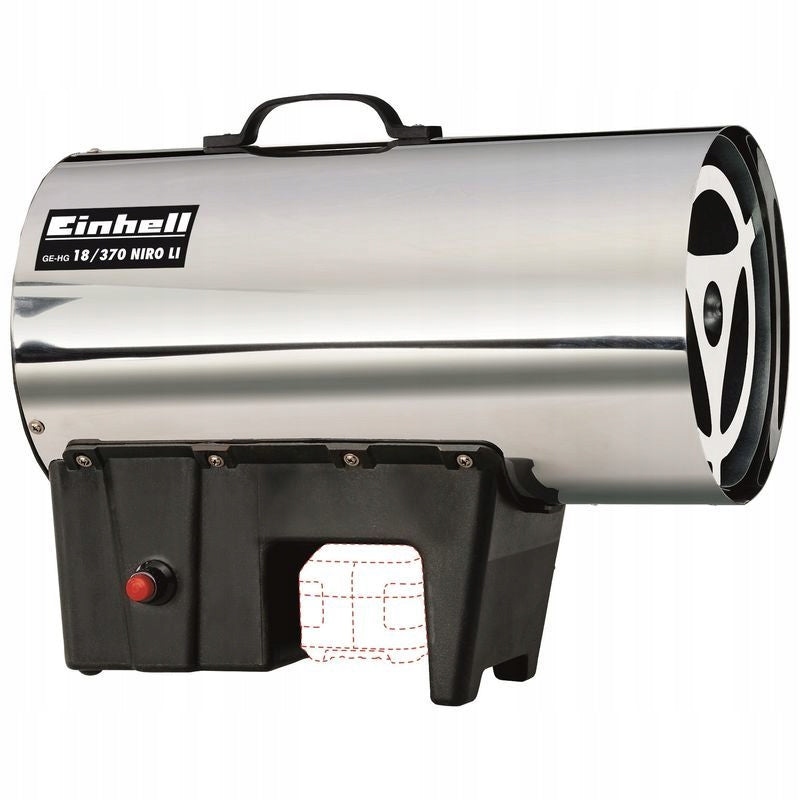 EINHELL GAS HEATER 37kW GE-HG 18/370 NIRO L-Solo