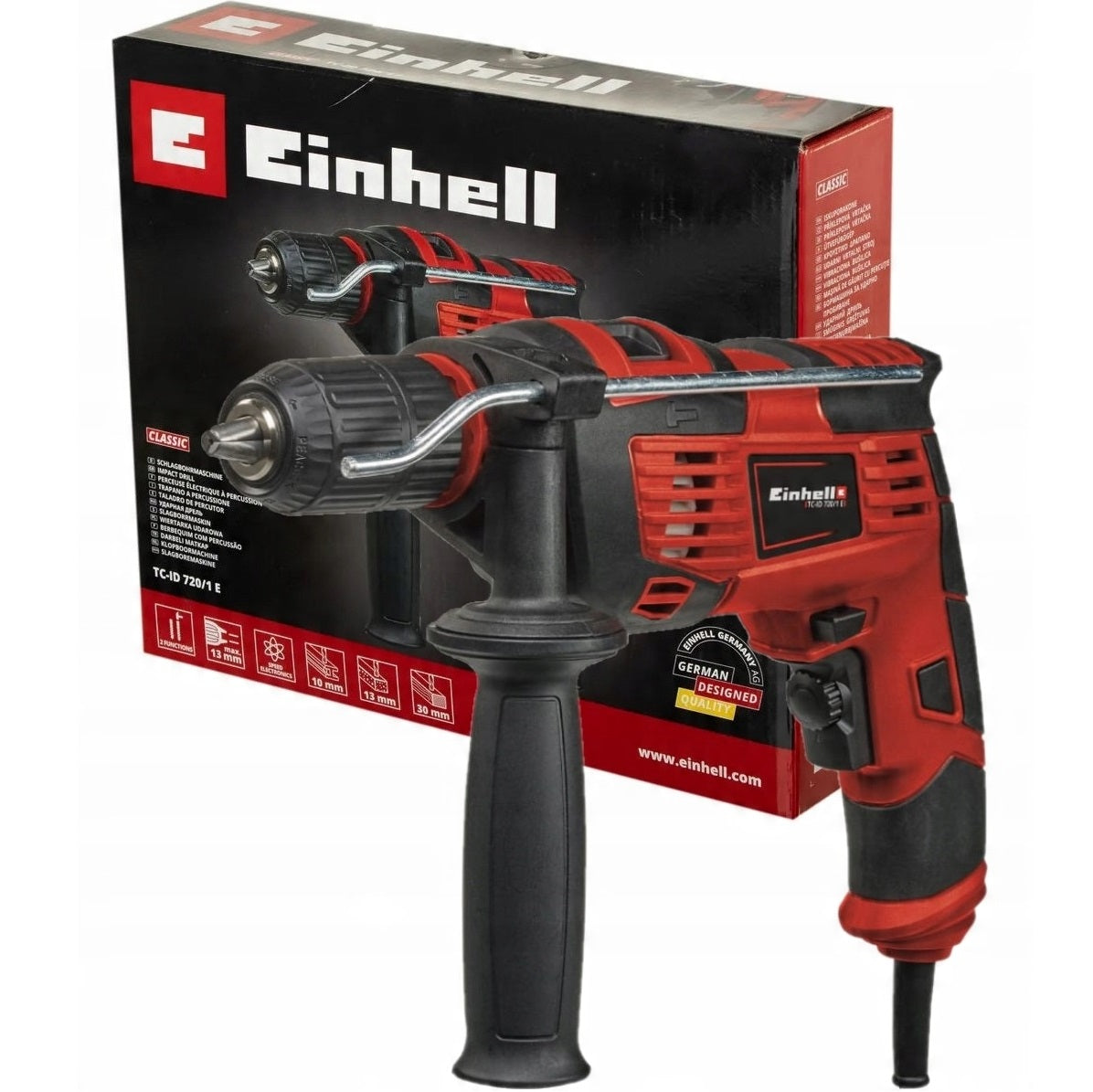 EINHELL NETWORK IMPACT DRILL TC-ID 720/1 E 4259848